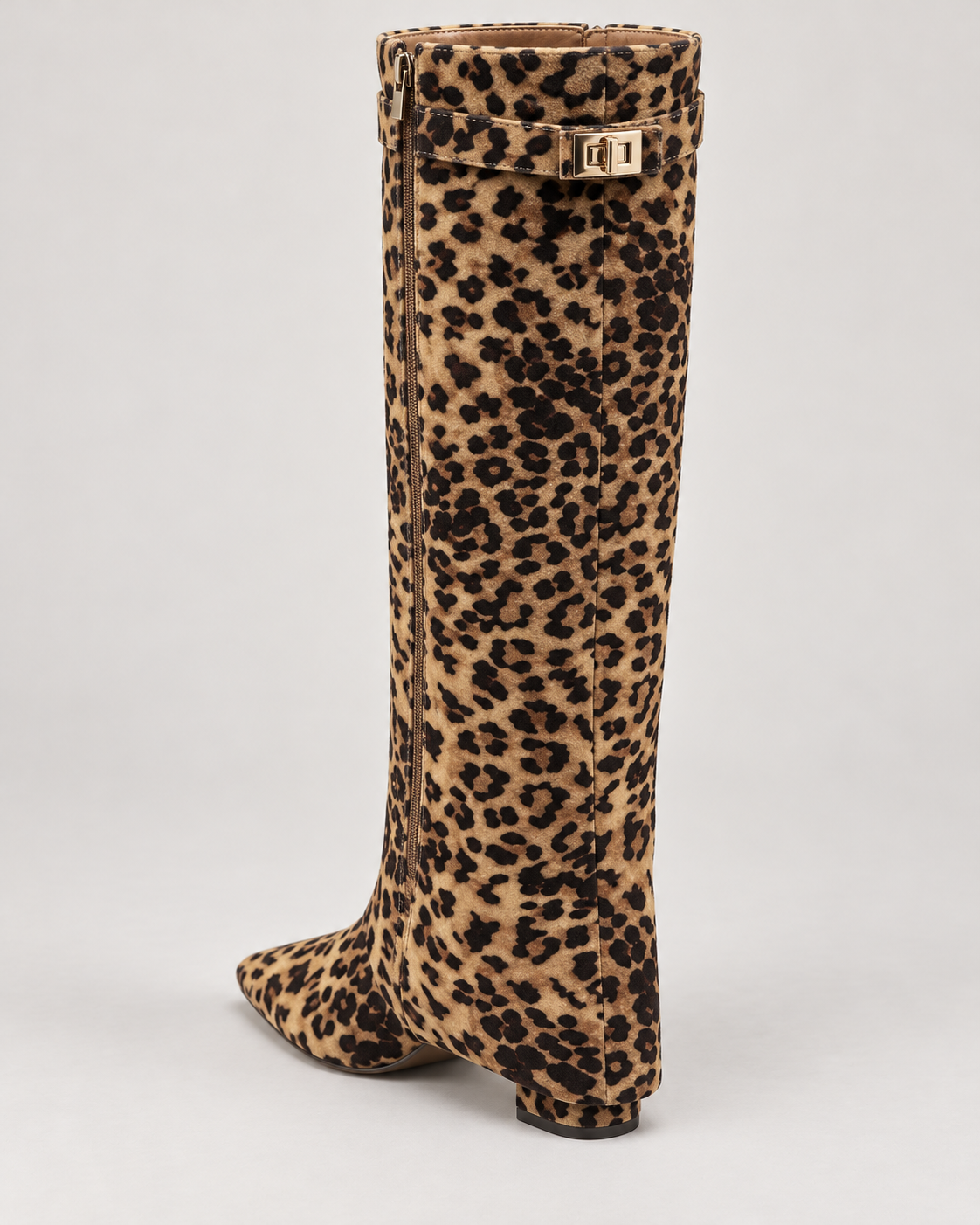 Women’s Knee High Boots With Buckle Detail