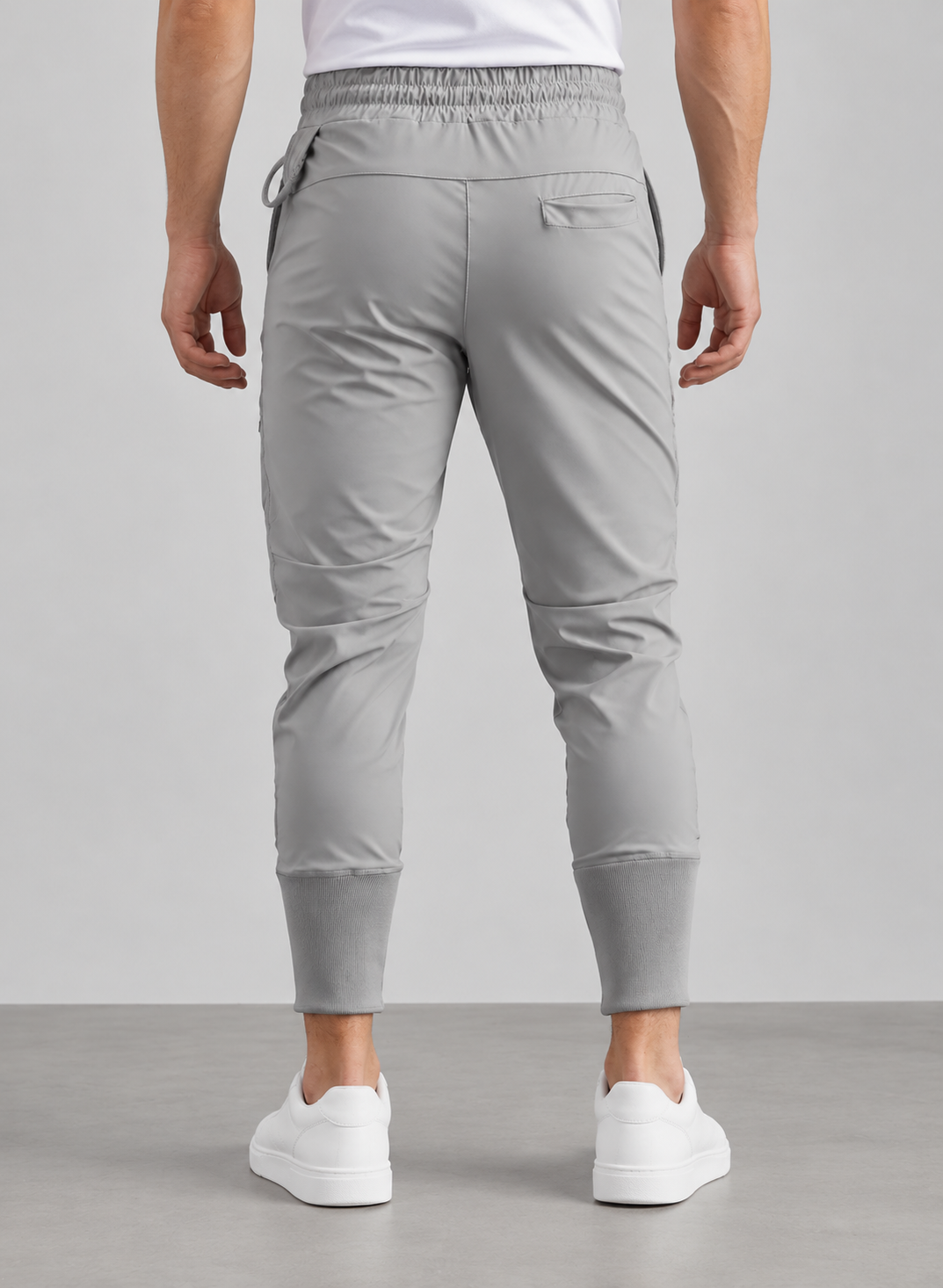 Men’s Cargo Trousers With High Ribbed Cuffs