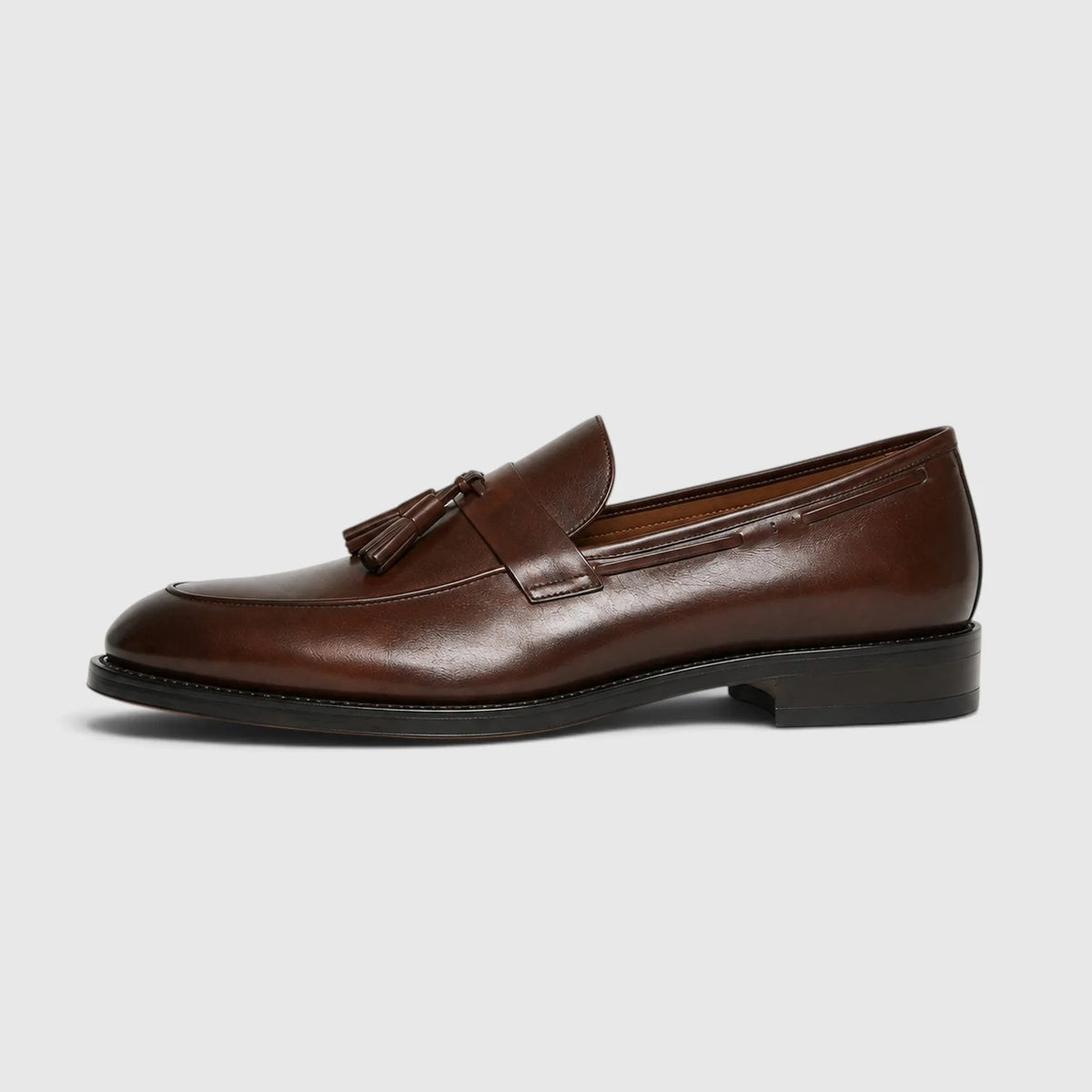 Men's Leather Tassel Loafers – Slip-On Dress Shoes