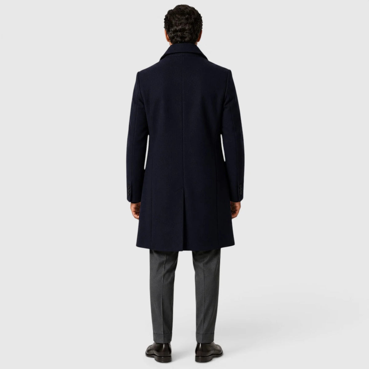 Men's Classic Trench Coat – Smart Casual Tailored Style