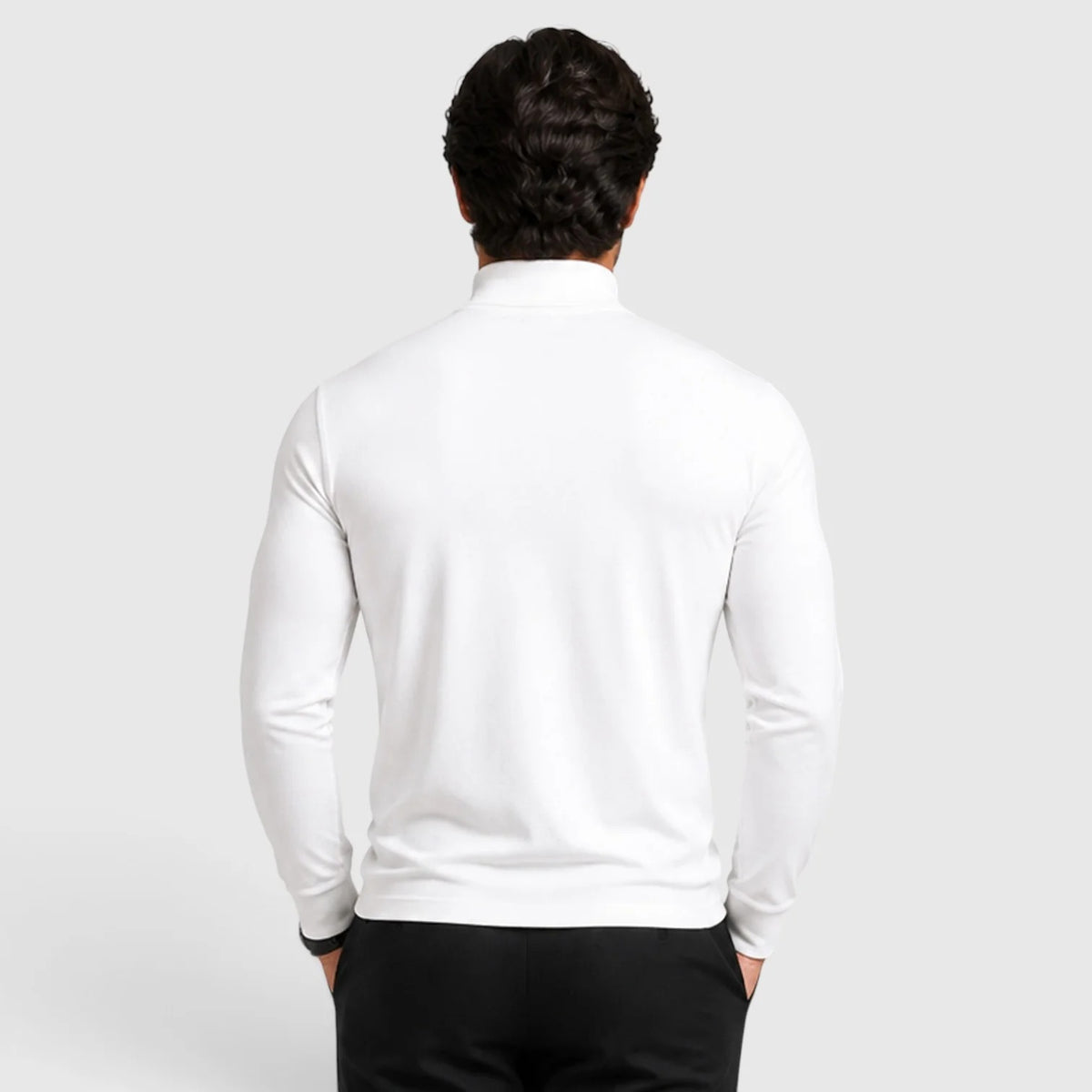 Men's Turtleneck Jumper – Warm Roll Neck Knit