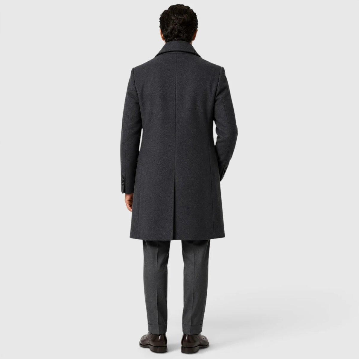Men's Classic Trench Coat – Smart Casual Tailored Style