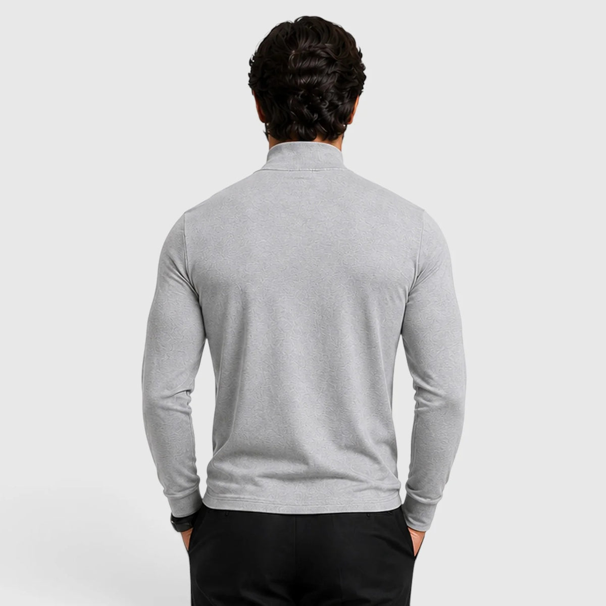 Men's Turtleneck Jumper – Warm Roll Neck Knit