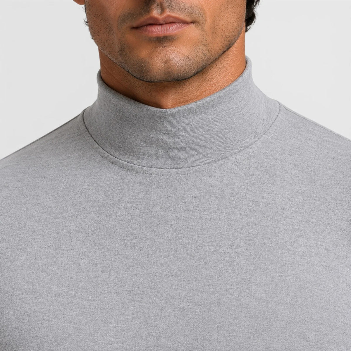 Men's Turtleneck Jumper – Warm Roll Neck Knit