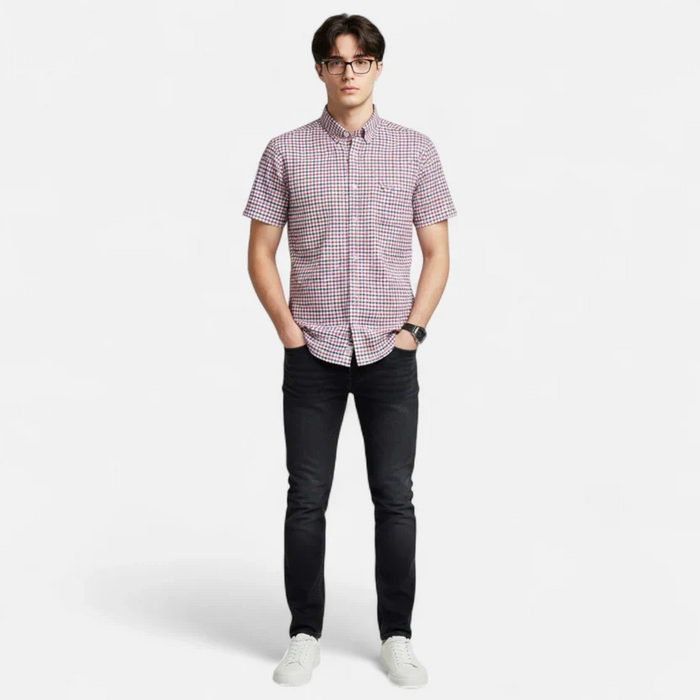 Men's Oxford Short-Sleeve Shirt