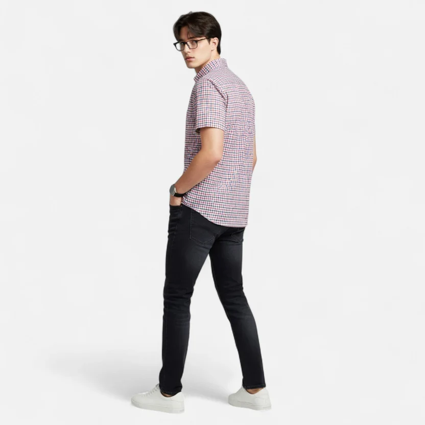 Men's Oxford Short-Sleeve Shirt