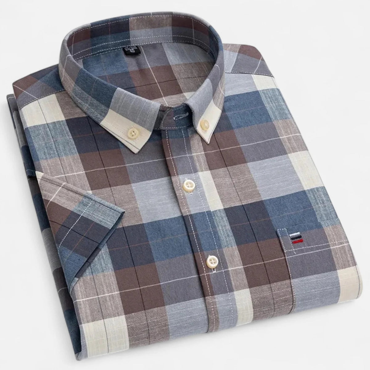 Men's Oxford Short-Sleeve Shirt