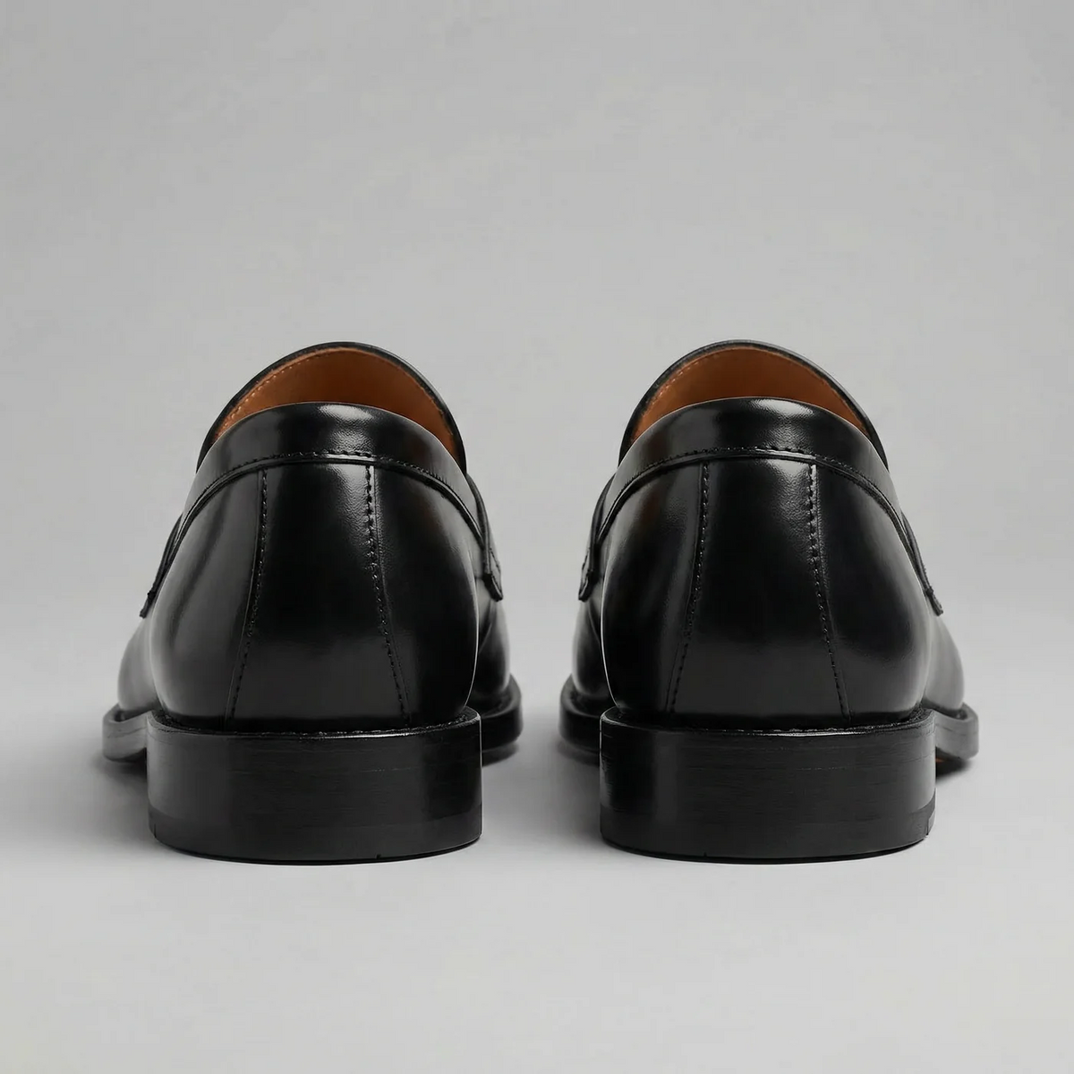 Men's Penny Loafers – Faux Leather Slip-On Dress Shoes