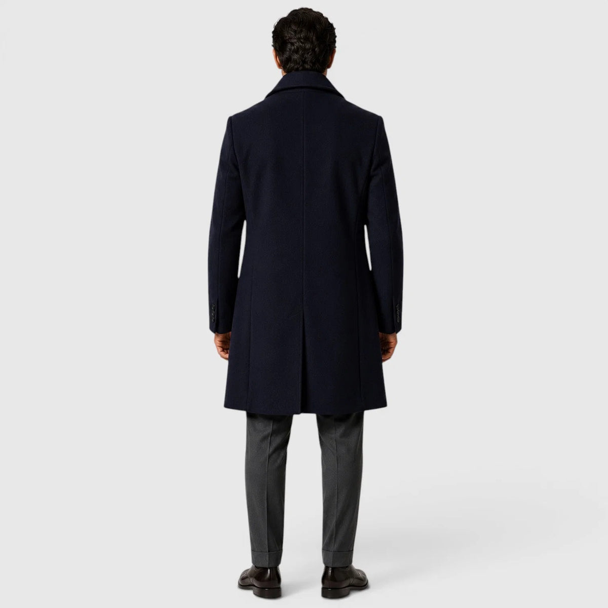 Men's Classic Trench Coat – Smart Casual Tailored Style