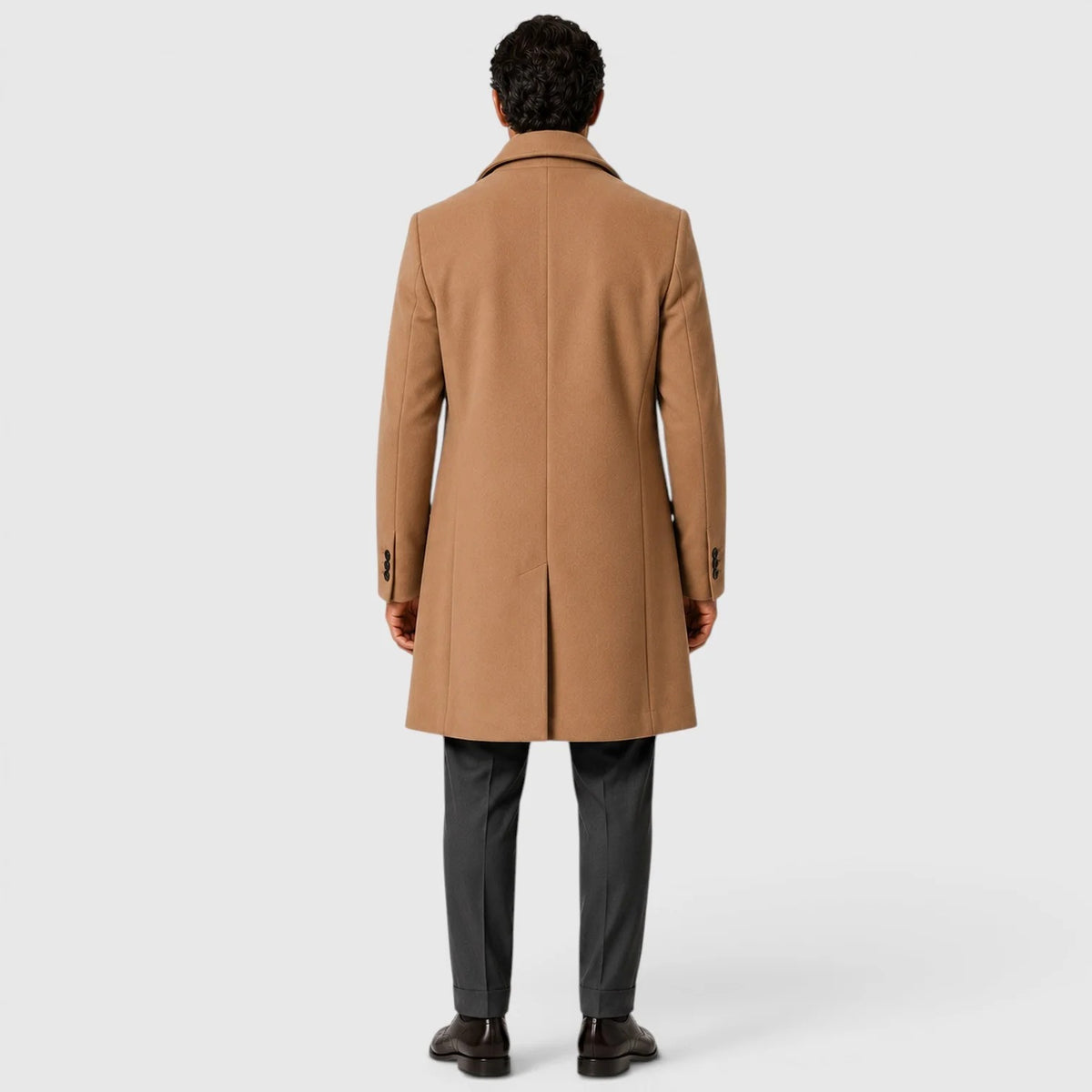 Men's Classic Trench Coat – Smart Casual Tailored Style