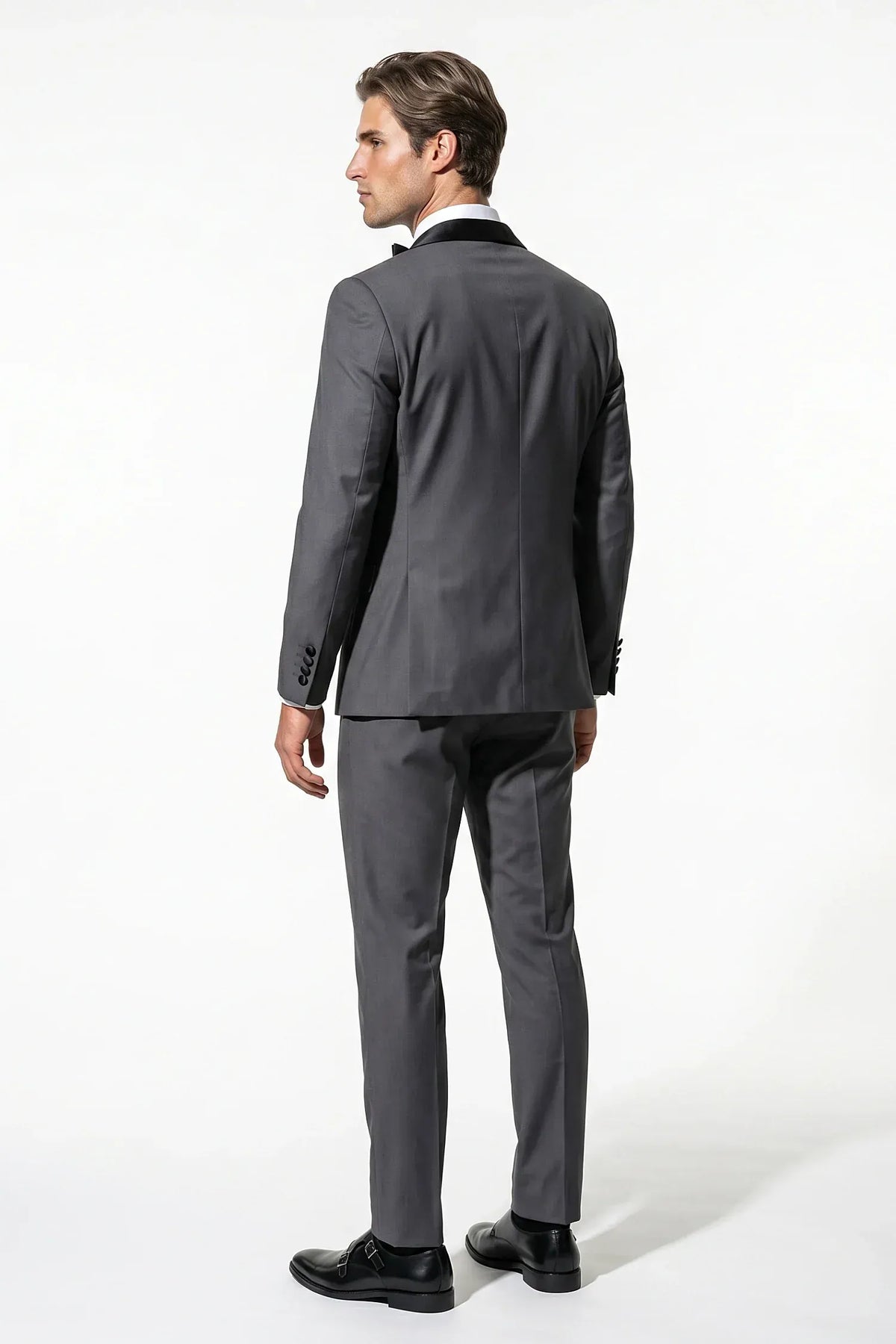Men's Three-Piece Suit – Modern Slim-Fit Blazer, Waistcoat & Trousers