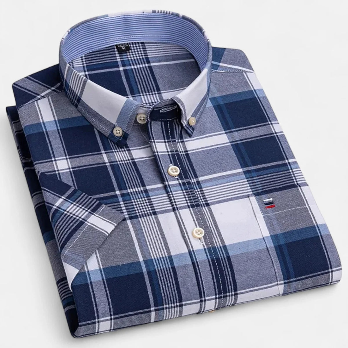 Men's Oxford Short-Sleeve Shirt